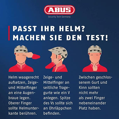 ABUS Stadthelm Hyban 2.0 Ace - Fahrradhelm mit Visier, Licht und ABS-Hartschale - für Damen und Herren