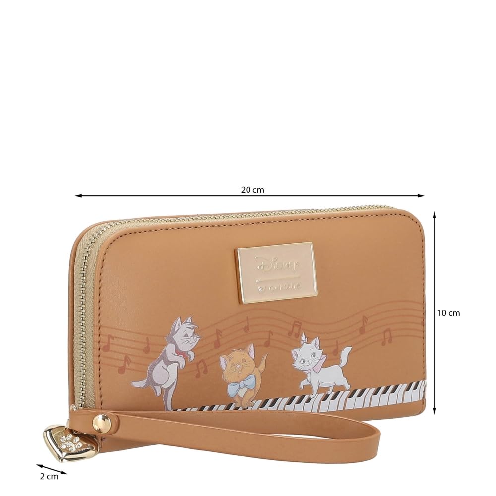 W Capsule Aristocats Cartera para Mujer Beige HBDONNER34CW