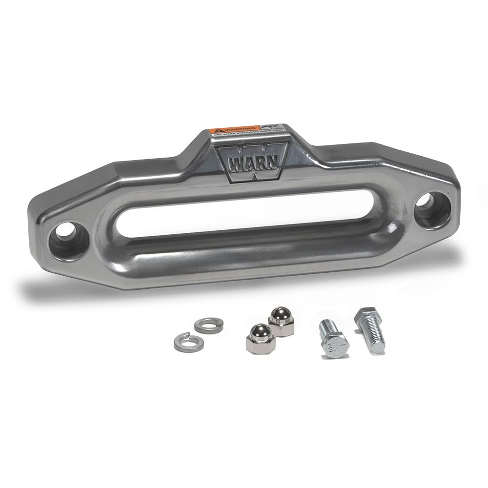 WARN 87914 Hawse Style Winch Fairlead, Aluminio Pulido