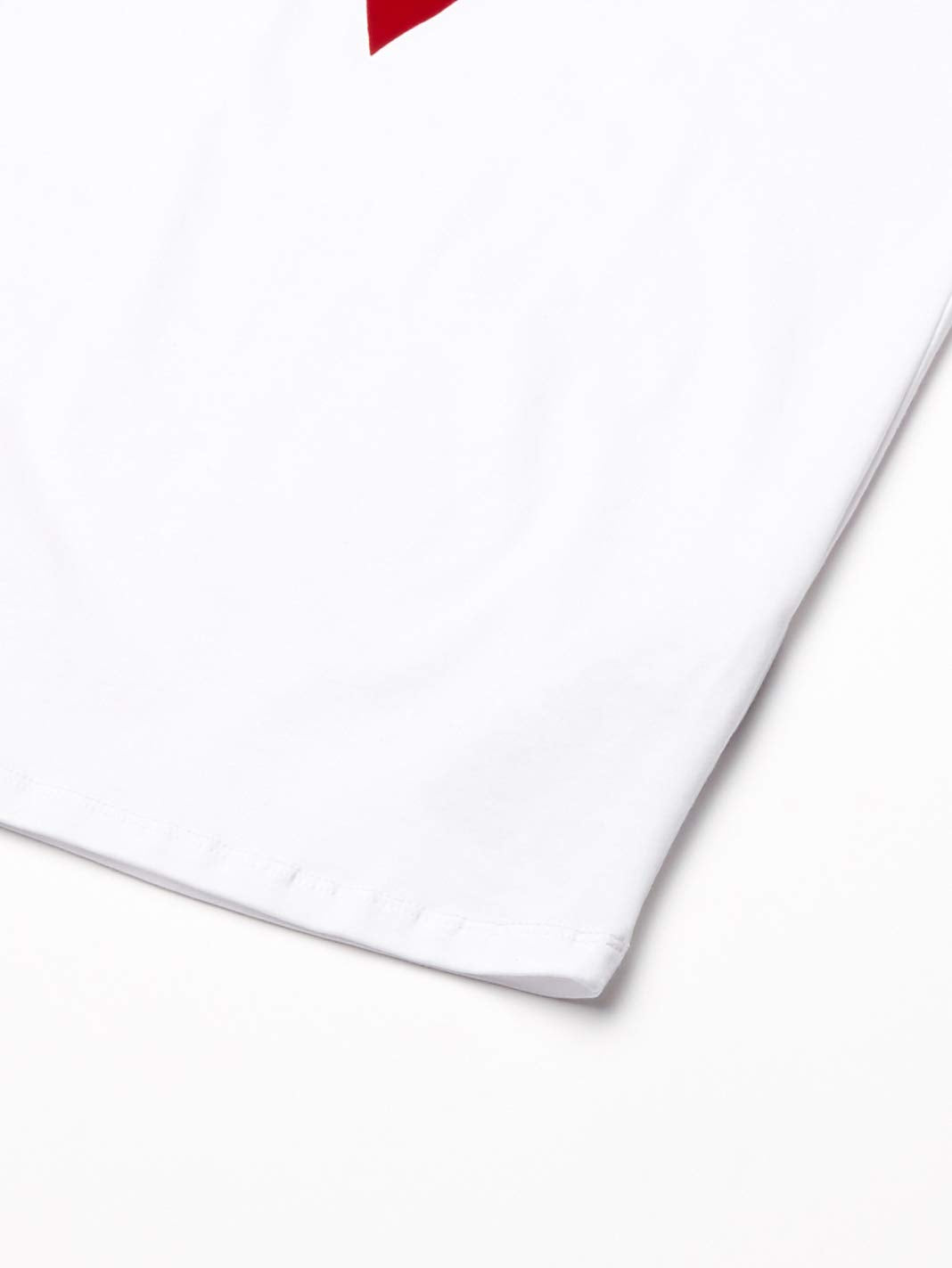 Guess Playera con Logotipo Triangular en Contraste. Camiseta para Hombre