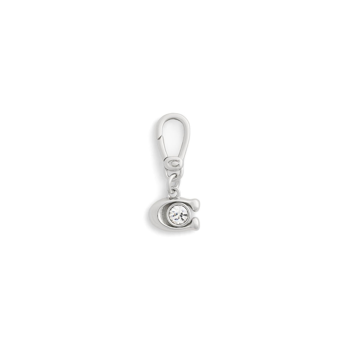 Coach Dije Coleccionable Signature para Collar o Pulsera - Una talla - vidrio - rodio de piedra C
