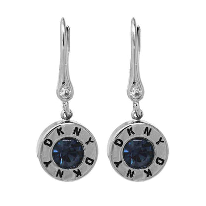 DKNY Aretes Plata Colgante Para Mujer