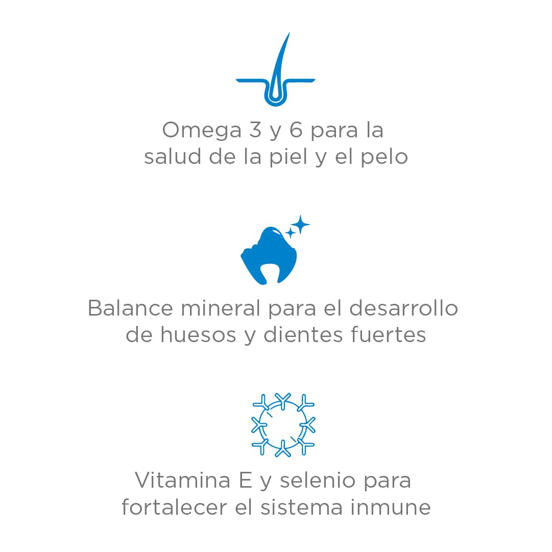 Nupec croquetas para Perros, Cachorros, con Vitamina E y Selenio, presentación de 2 kg.