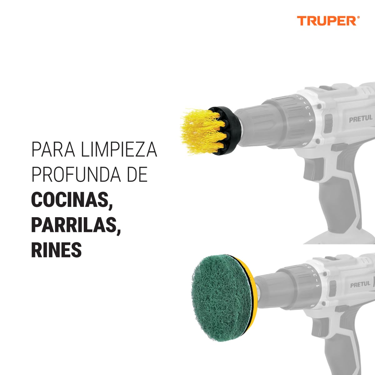 Pretul JCE-12P, Juego 12 Accesorios de Limpieza y asentado para Taladro