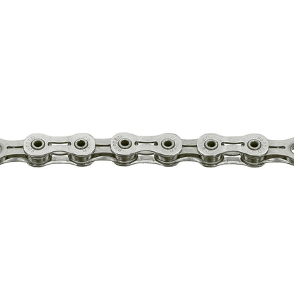 SUNRACE Cadena CNM9X 1/2X11/128 9P 116 Eslabones Index Plata con Candado Cajita CNM9X.116P.SD0.BXB