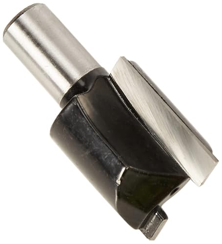 Urrea BR1202 Broca para router de acero recta de 2 filos 1-1/8" zanco de 1/2" - Recta 1 1 - 8"