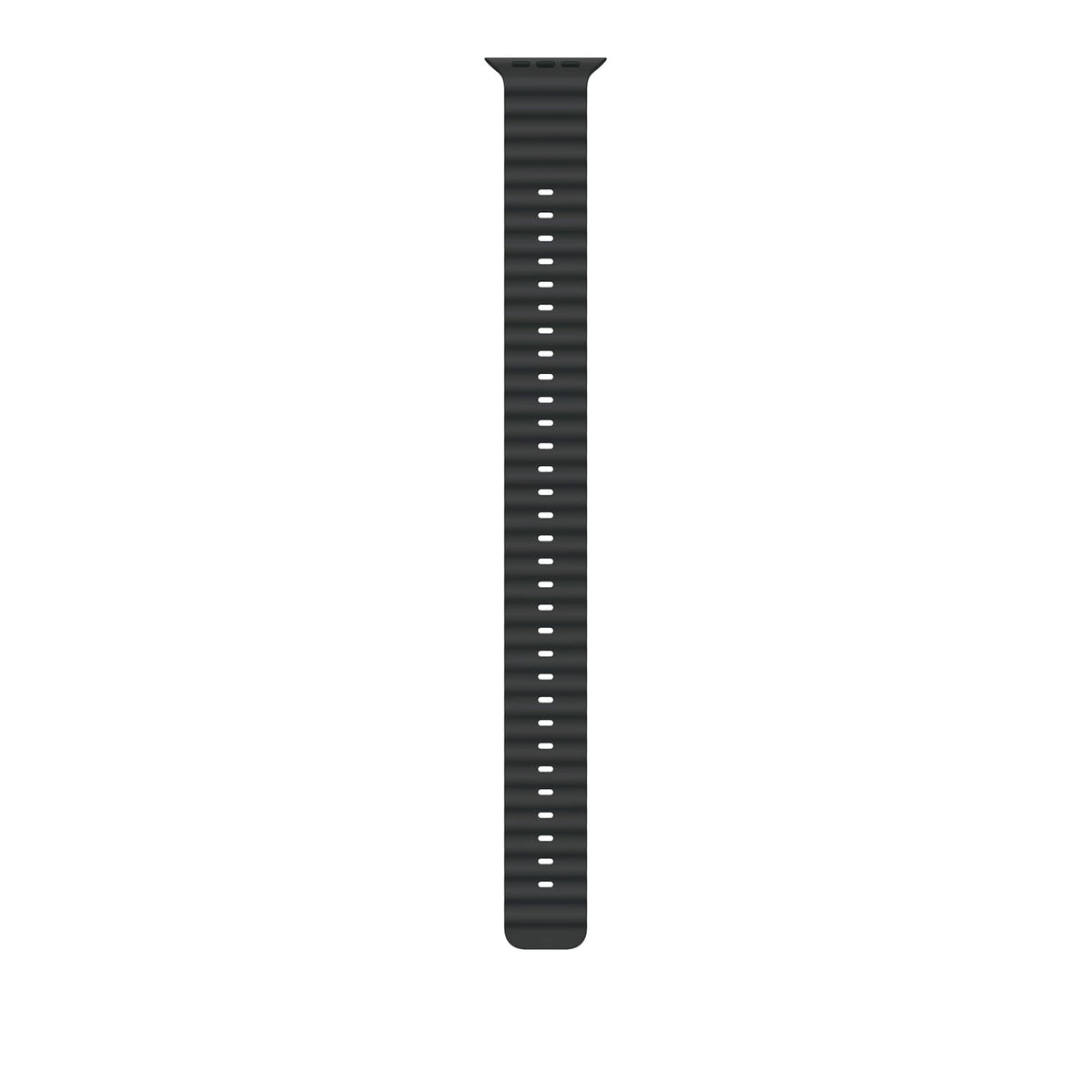 Apple Watch Band Correa Ocean para Deportes Acuáticos - Extra grande para muñecas de 130 a 250 mm - Negro - Negro