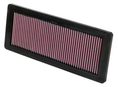 K&N 33-2936 Filtro de Aire de Motor Original de Alto Flujo Lavable, Compatible con Mini Cooper 2007-2016, Rojo Brezo, Paquete de 1
