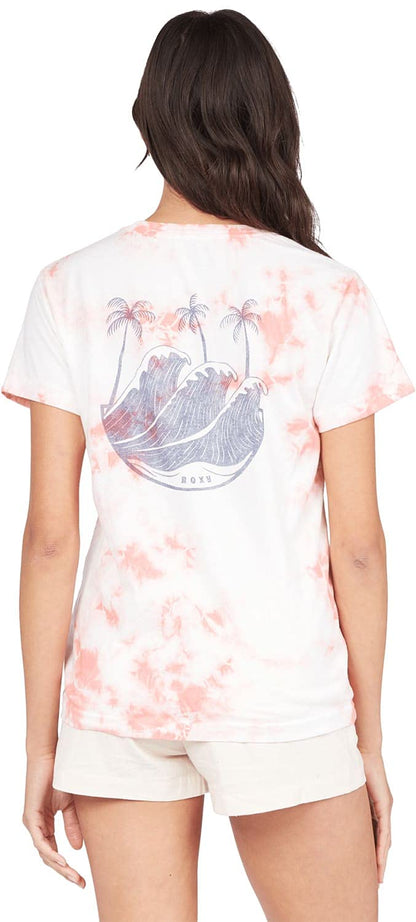 Roxy Island Paradise Short Sleeve T-Shirt Camiseta Mujer