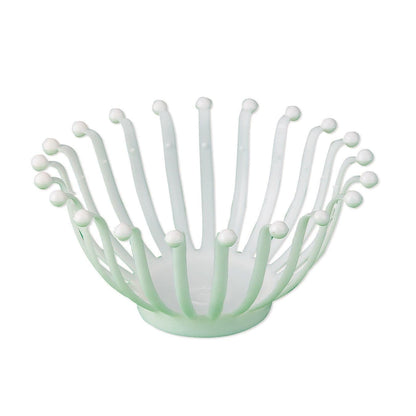 S&S Worldwide GP4B Round Weaving Bowl, White