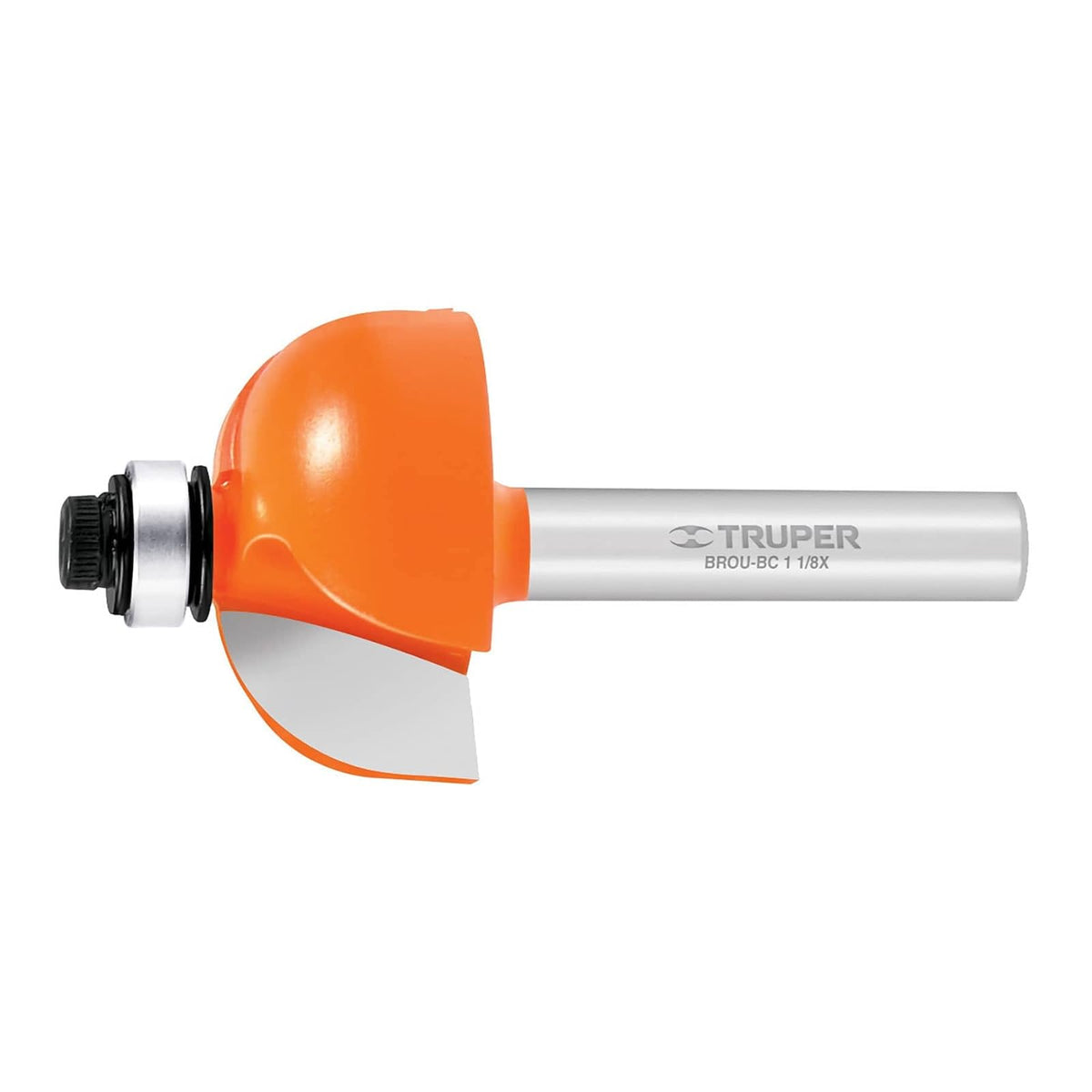 Truper BROU-BC1-1/8X, Broca cuarto bocel con balero