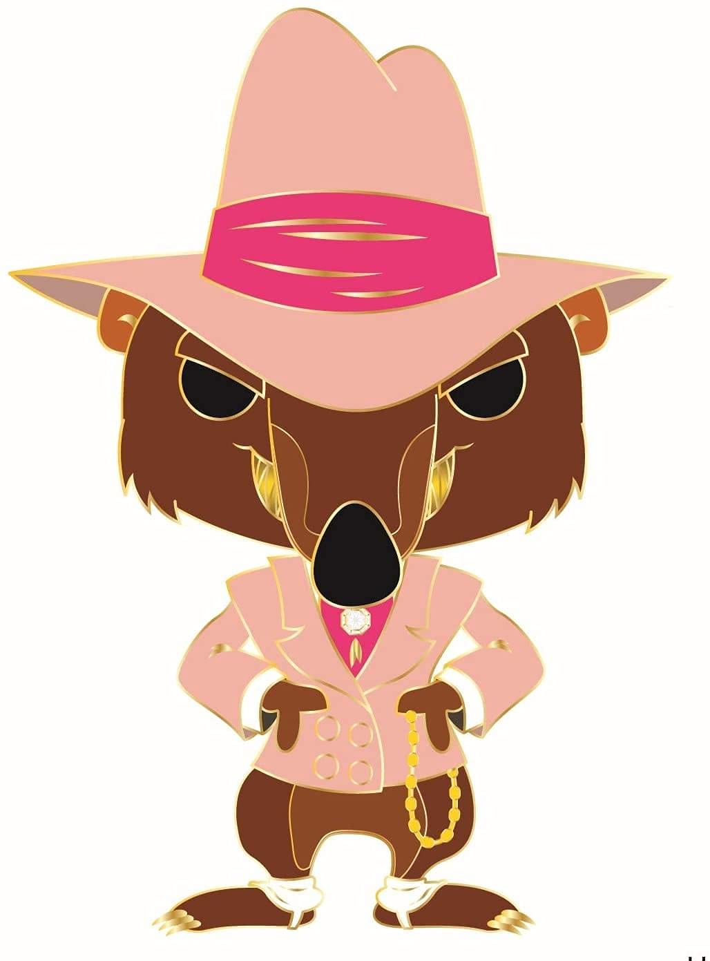 Funko Enamel Pin: Smarty Weasel - Who Framed Roger Rabbit? - Pins de Esmalte - Broche Coleccionable - para Mochilas Y Bolsos - Idea de Regalo - Mercancia Oficial - Movies Fans