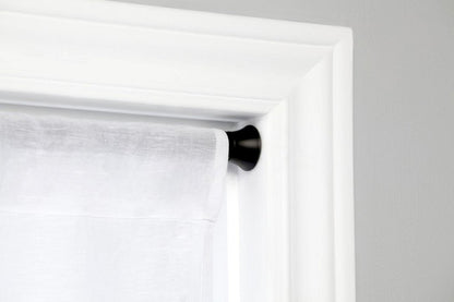 Umbra Chroma Cortinero Extensible, Negro mate