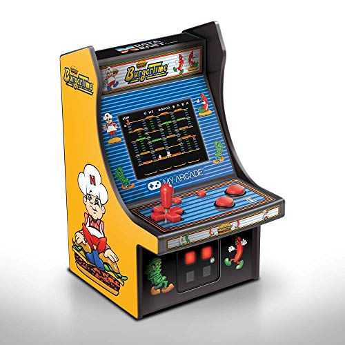DreamGEAR My Arcade DGUNL-3203 Burgertime Micro Player, 6 Inches, Collectable, Retro
