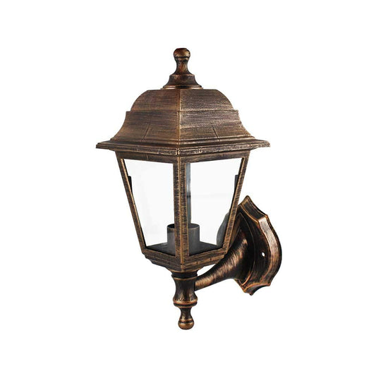Sanelec, Farol de Pared, Clásico, Dorado, Modelo 1231