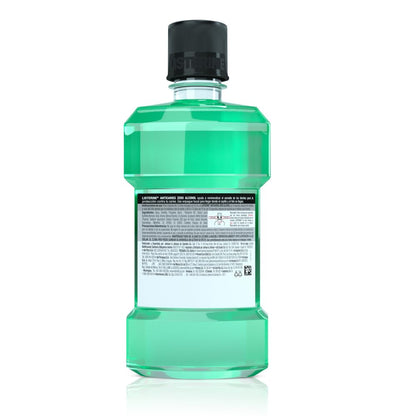 LISTERINE Enjuague Bucal Anticaries Zero Alcohol 500 ml (Paquete de 2)