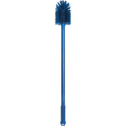 SPARTA - cepillo para polvo de válvula multiusos de poliéster, cepillo para polvo de ajuste, cepillo para polvo redondo con cerdas de poliéster, código de colores para limpieza comercial, cocina, restaurante, baño, 30 pulgadas, azul