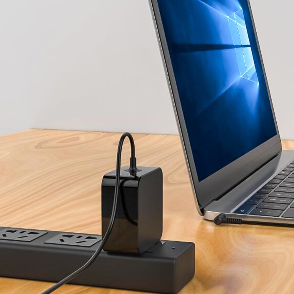 IBERLS Cargador de portátil de 45 W Compatible con HP Envy x360 Pavilion x360 Charger EliteBook 1030 G2 Folio 1040 G2 G3 Split 13 x2 13-g110dx 13-m010dx Chromebook 14-x013dx Stream 11 13 14 719309