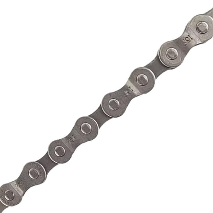 SunRace CNM84 Cadena 8 Velocidades 116 Eslabones 1/2x3/32 Gris con Candado