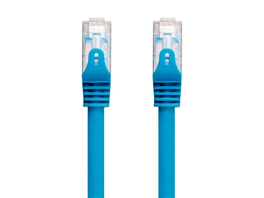 Monoprice Cat6 Ethernet Patch Cable - 35 feet - Blue | Snagless, RJ45, 550Mhz, UTP, CMP, Plenum, Pure Bare Copper Wire, 23AWG - Entegrade Series