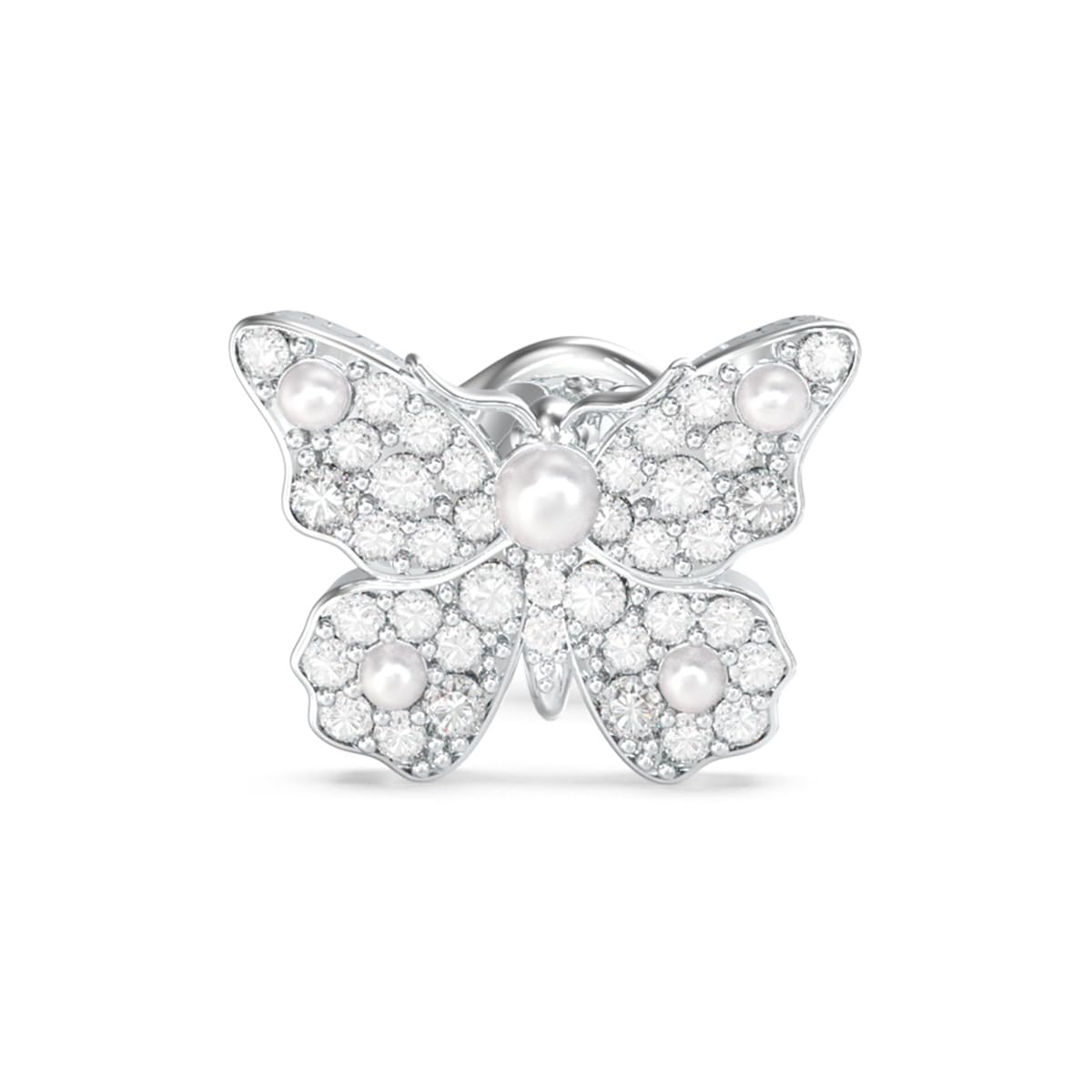 GUESS Aretes para Mujer BORBOLETA color Plata