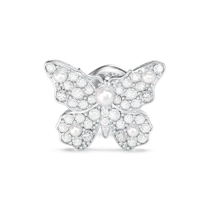 GUESS Aretes para Mujer BORBOLETA color Plata