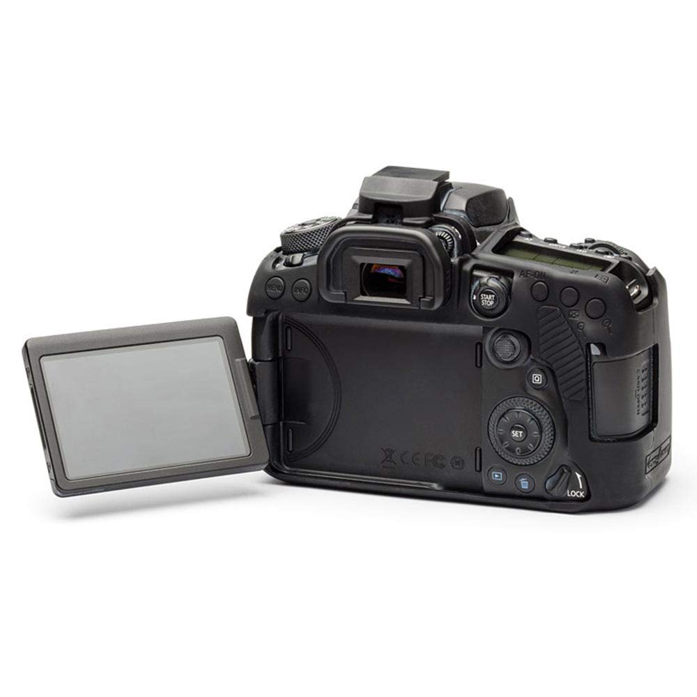 EasyCover Funda Protectora ECC90DB para Cámara Fotográfica Canon 90D Negro