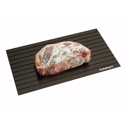 Cuisinart Tabla para Descongelar Alimentos Aluminio Antiadherente | Tabla de aluminio de alta conductividad para descongelar rápido sin electricidad, conservando sabor y textura