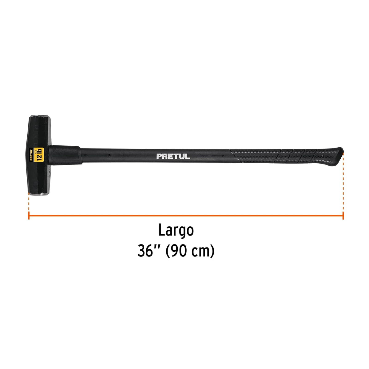 Pretul MD-12MP, Marro tipo Nevada 12 lbs, mango 36"