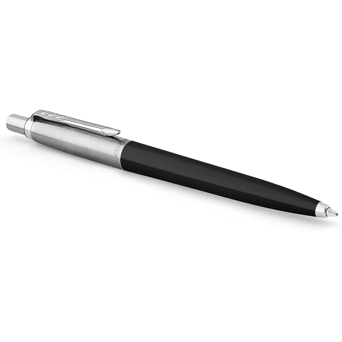 Parker Jotter Originals Ballpoint Pen, Classic Black Finish, Medium Point, Blue Ink, 1 Count