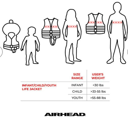 AIRHEAD Treasure - Chaleco Salvavidas Infantil
