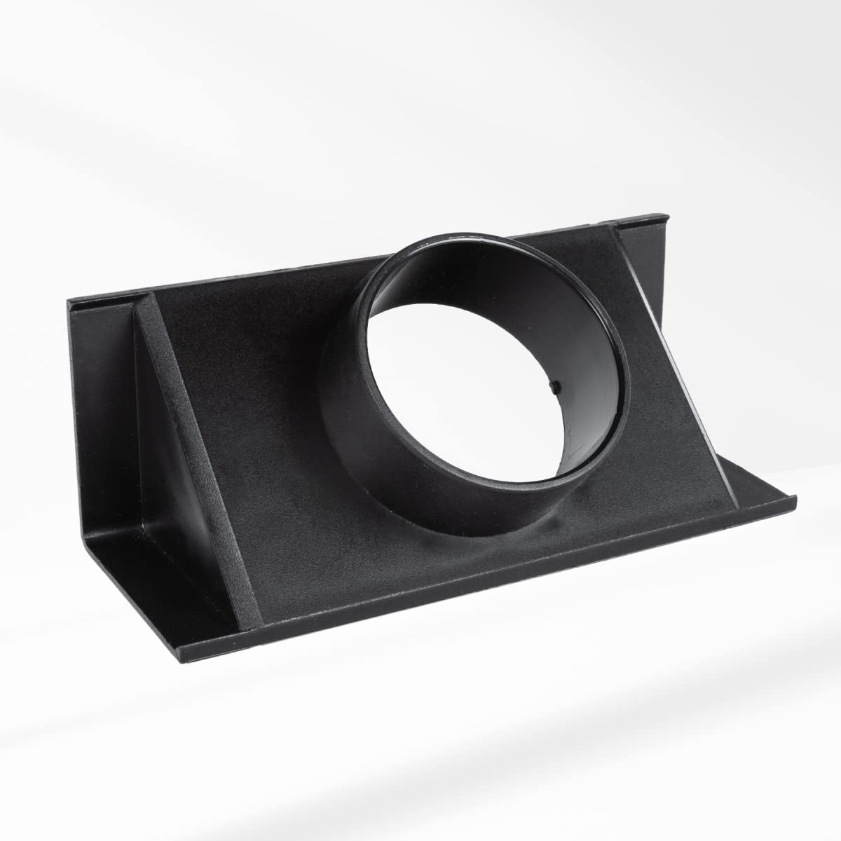 POWERTEC 70152 - Puerto de polvo para mesa de enrutador | Adaptador de recogida de polvo de 2.5 pulgadas x 6.5 pulgadas para enrutador - Puerto de polvo