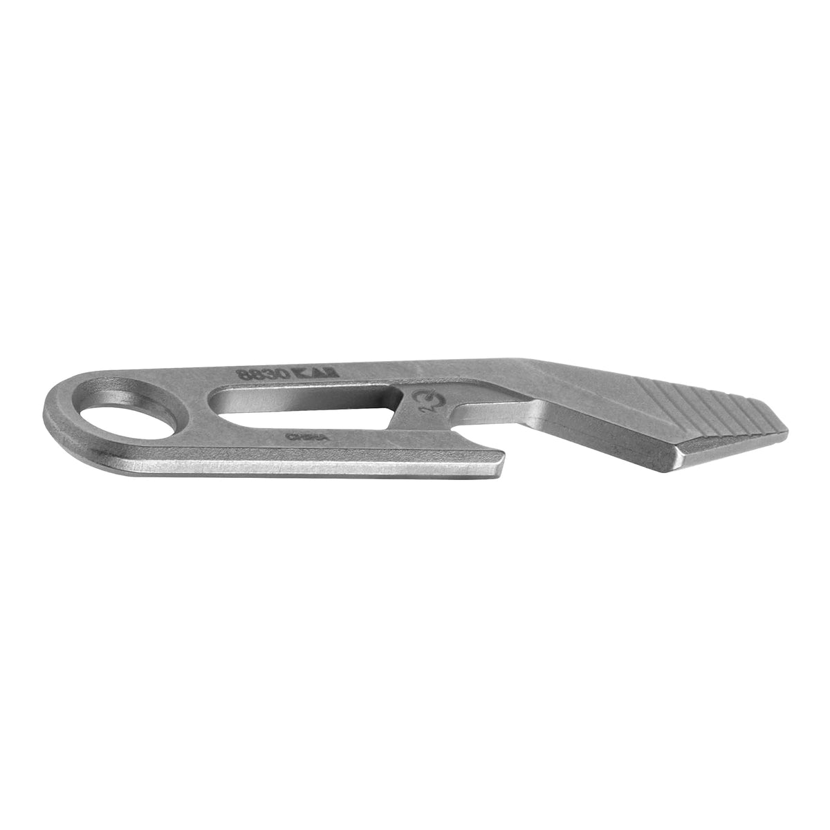 Kershaw Multiherramienta Llavero Abrebotellas | Gris, tamaño de llave, barra de palanca, punta de destornillador plana, acero 3Cr13