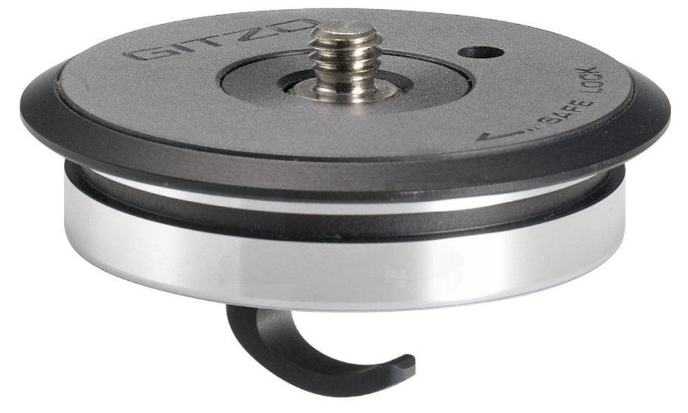 Gitzo GS3321SP Placa Superior Plana sistemática para trípodes de Serie 2, 3 y 4 (Negro)