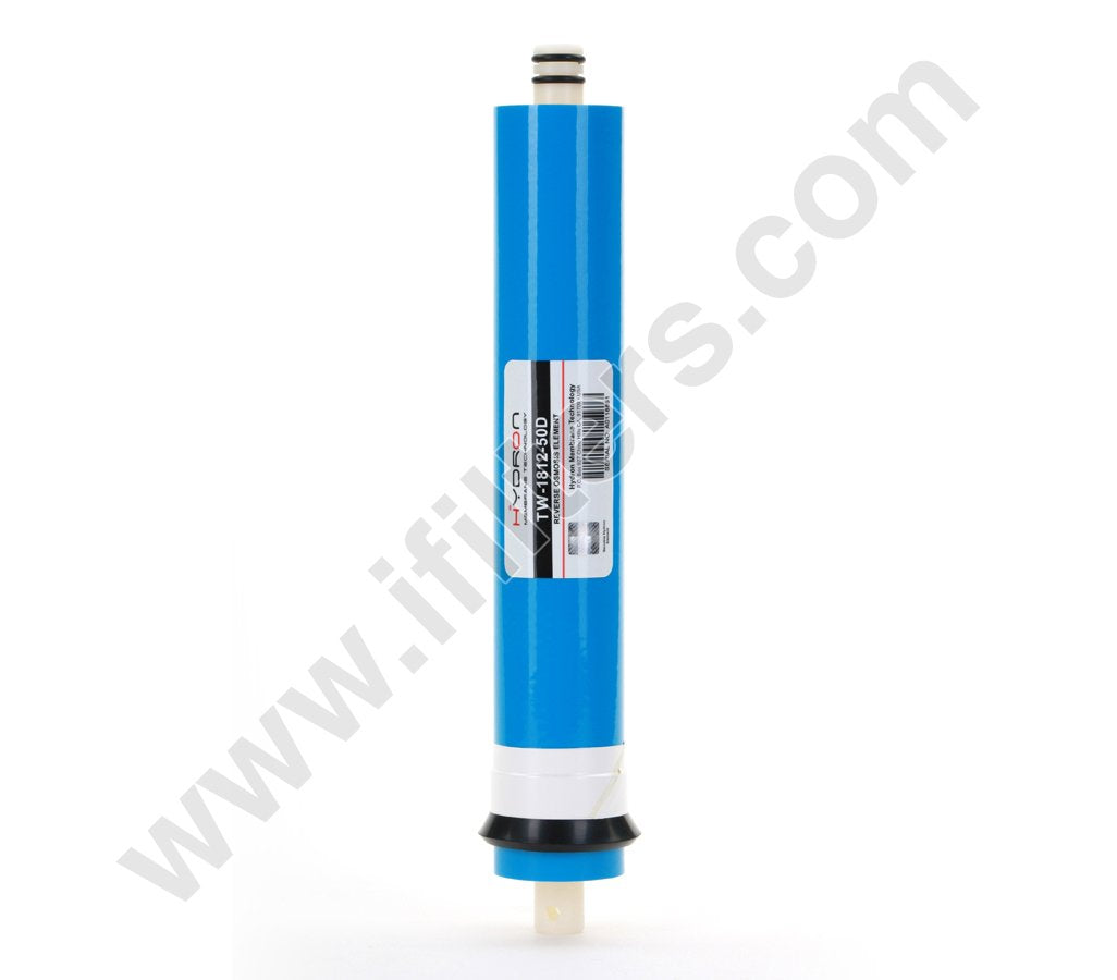 Hydron TW-1812-50 DI o RO membrana de ósmosis inversa de repuesto 50 GPD, se adapta a cualquier unidad estándar RO