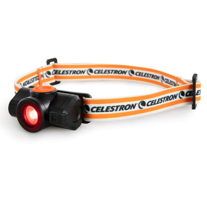 Celestron – Faro de visión nocturna – Múltiples modos de luz – Incluye ajuste SOS – Ideal para astronomía y camping, 100 horas de uso – Ángulo ajustable de 45°