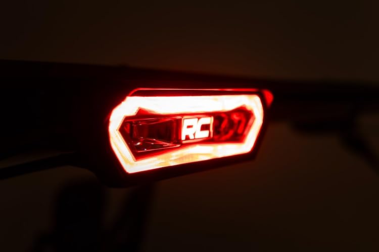 Rough Country 70708 Luz LED Multifuncional para Persecución, 5 Modos, Cromado