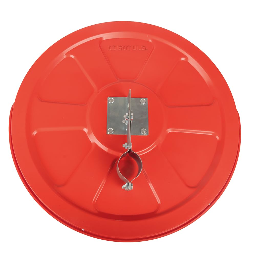 DOGOTULS CT3016 Espejo convexo de seguridad 60cm (0.7mm) | 0.7mm grosor, policarbonato PC y polipropileno PP, vision 10m, angulo 120 grados, montaje interior exterior