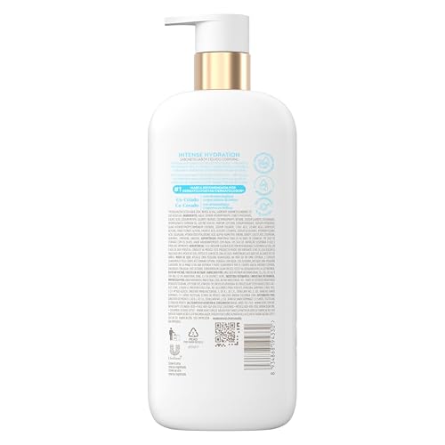 DOVE Bodywash Intense Hydration, Jabón Corporal Líquido e Hidratante, 547ml