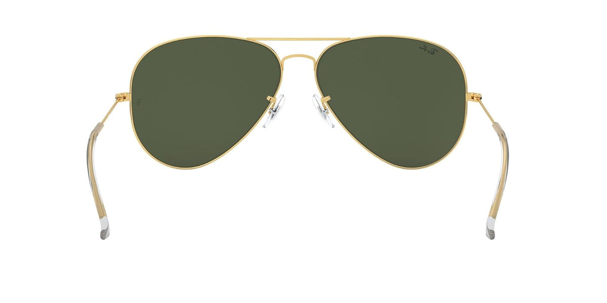 Ray-Ban RB3026 Aviator - anteojos de sol (talla L, metal), color plateado