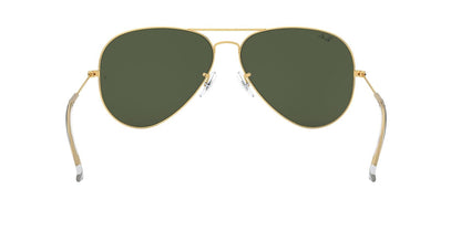 Ray-Ban RB3026 Aviator - anteojos de sol (talla L, metal), color plateado