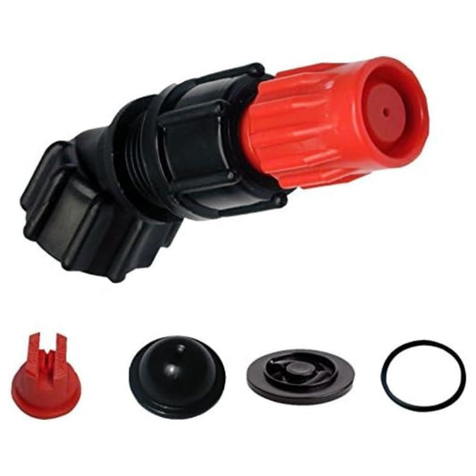 Solo 4900654-P Conjunto de Boquilla de Codo Rociador con Surtido de Boquillas Estándar Negro