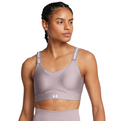 Under Armour Infinity High brasier deportivo de alto soporte - (XS) D - DD - (016) Tetra Gray - White