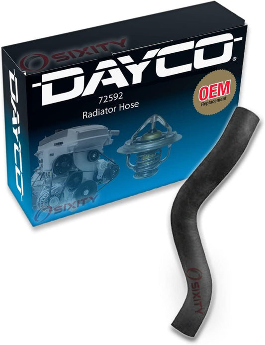 Dayco Manguera de Radiador Curvada 72592 | Sustituye a 22571M 22661M 22723M MN156402 16571-0P190 25411-3X600 23153 23646 23881 9856 16270 16551 62977 666666695 D72592.