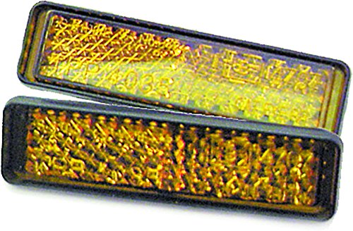 Action Pedal Press In (Most Wellgo) Reflector, Naranja
