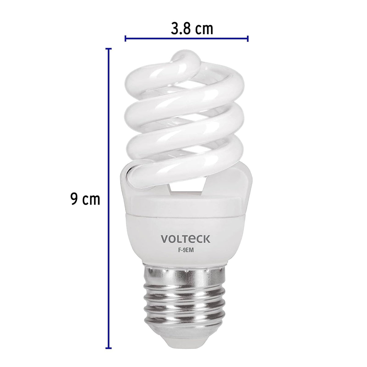 Volteck F-9EM, Lámpara espiral mini