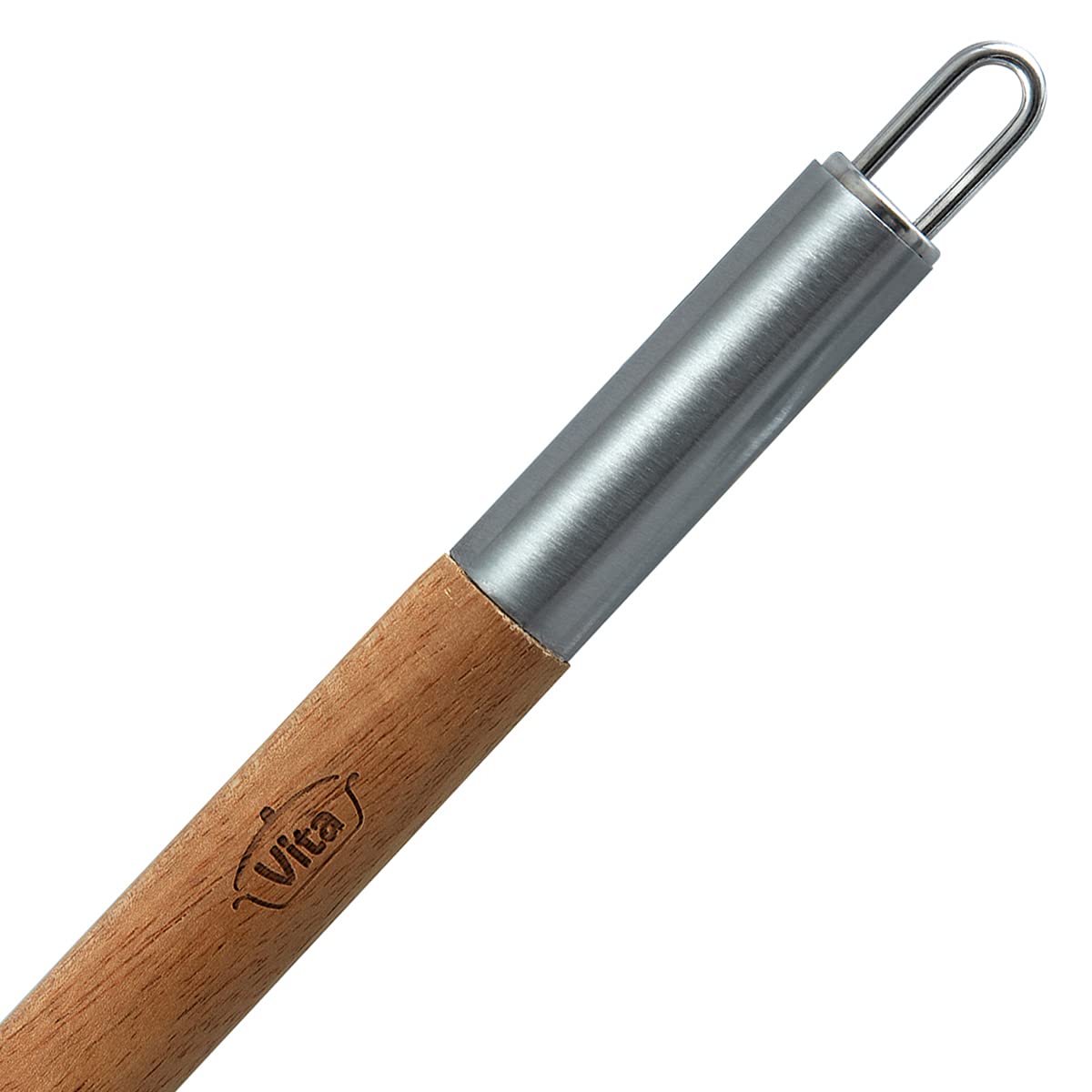 Vita | Cuchara Lisa de Madera Vitro Acciaio - Café