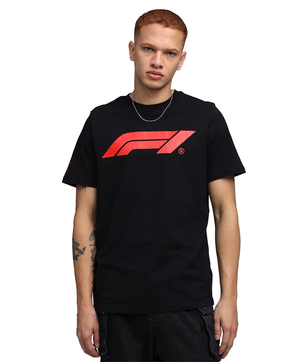 PUMA F1 Playera con Logo para Hombre - G - PUMA Black