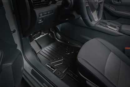 SMARTLINER - Juego de 2 hileras de Alfombrillas de Ajuste Personalizado para Todo Tipo de Clima, Compatible con Nissan Sentra 2022-2024 (Solo Compatible con Modelos Sedan) Nissan Sentra 2022-2025