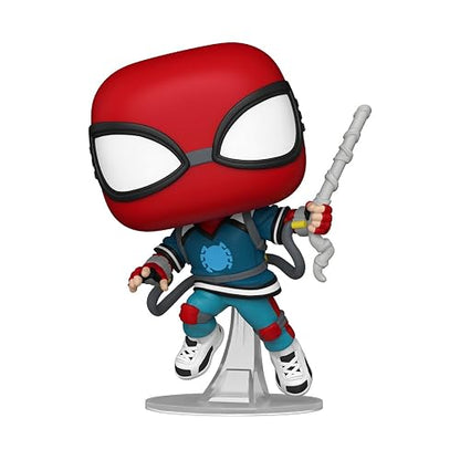 Funko Pop! Marvel: Friendly Neighborhood Spider-Man - Spider-Man (Homemade Suit) - Collectable Vinyl Figure - Gift Idea - Official Merchandise - Toys for Kids & Adults - Cartoons Fans